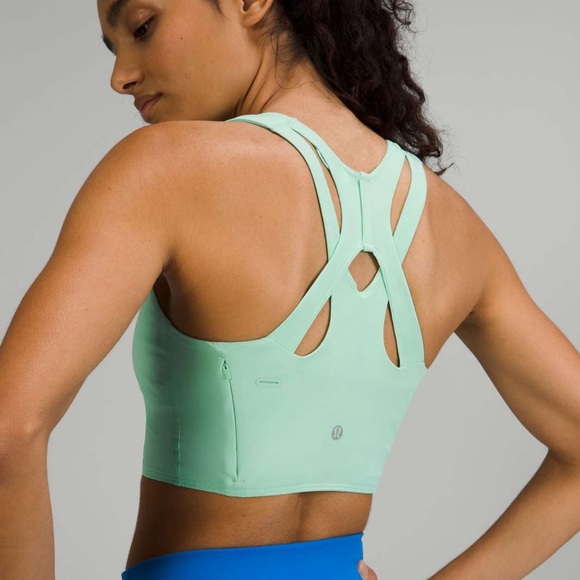 Lululemon Stash It bra, royal mint, size 8 - Picture 2 of 13